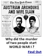 World War I started when a Serbian terrorist shot an Austro-Hungarian archduke in Sarajevo, Bosnia in 1914. But, it is much more complicated than that. 